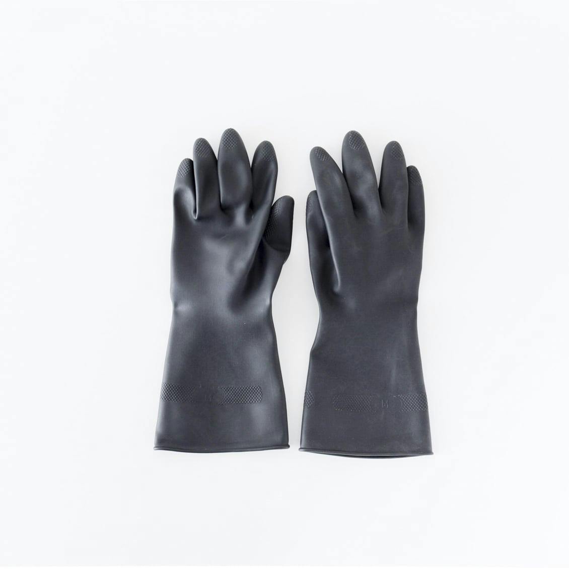 Marigold/マリーゴールド/ゴム手袋/ガーデニング・DIY用（ブラック）/Mサイズ - 北欧、暮らしの道具店