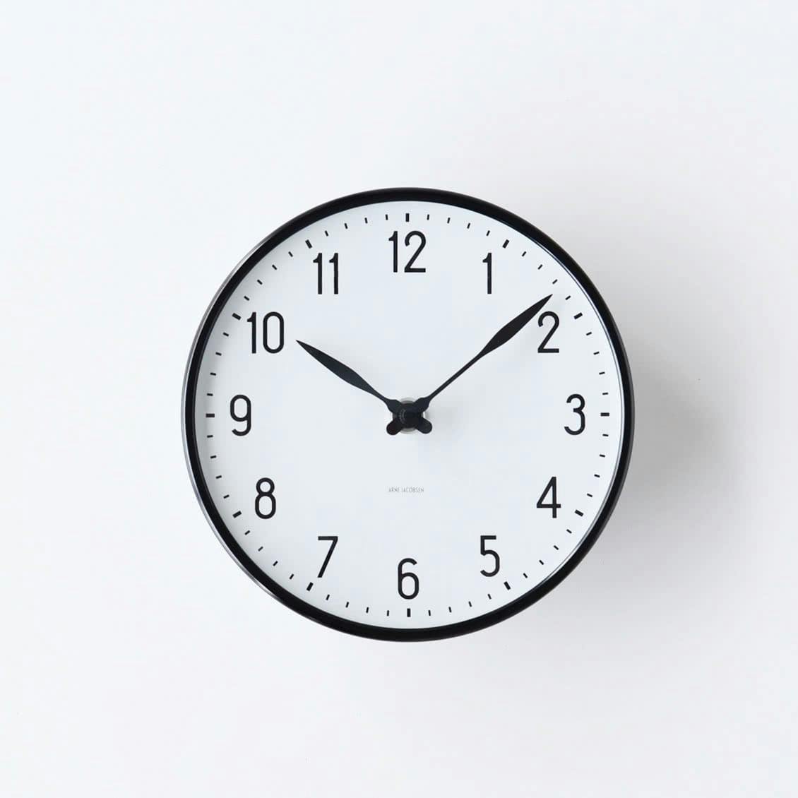 ARNE JACOBSEN/アルネ・ヤコブセン/STATION/壁掛け時計(16cm)の商品写真