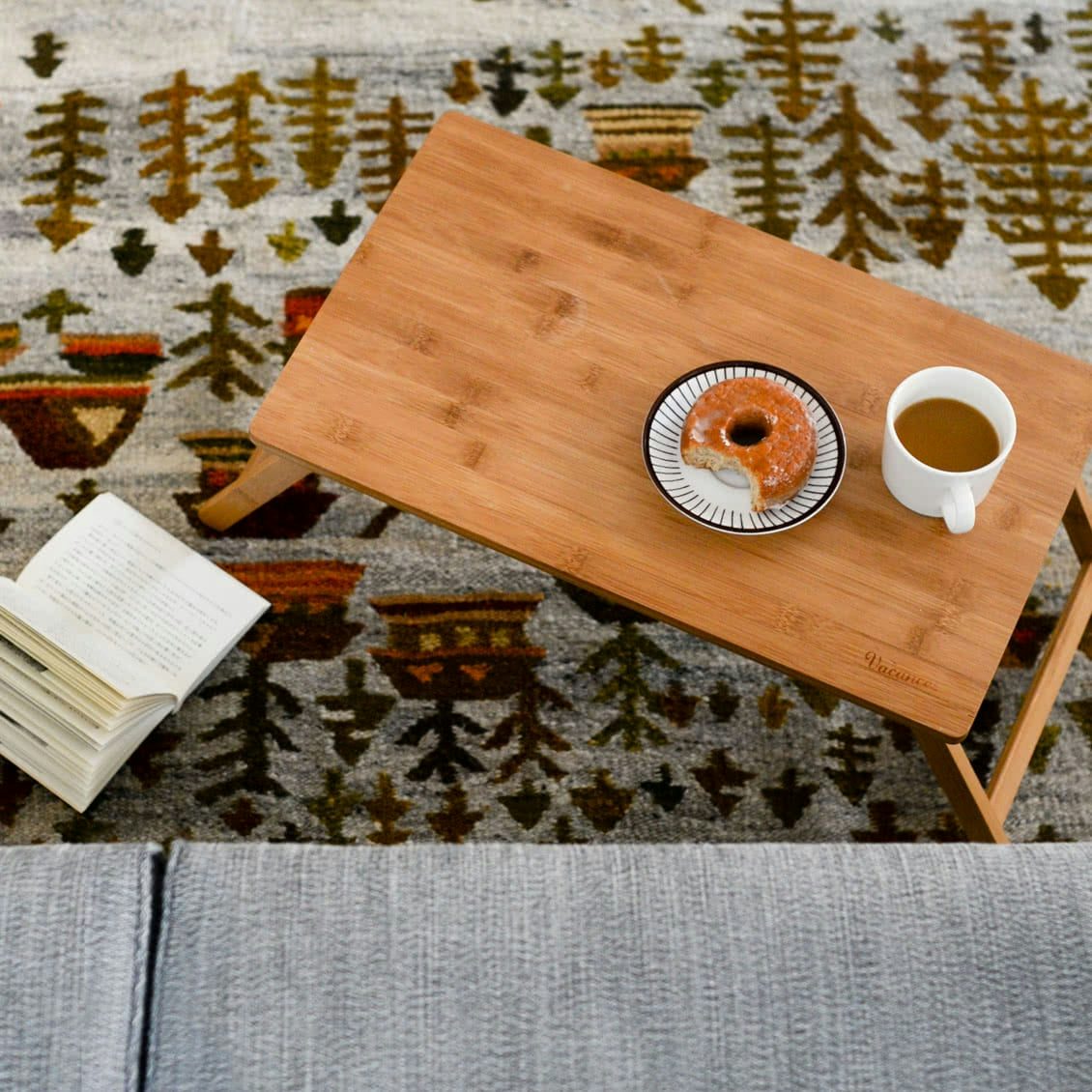 折りたたみ式 ローテーブル バンブー製 北欧 暮らしの道具店