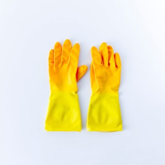 Marigold/マリーゴールド/ゴム手袋/キッチン用（イエロー）/Mサイズの商品写真