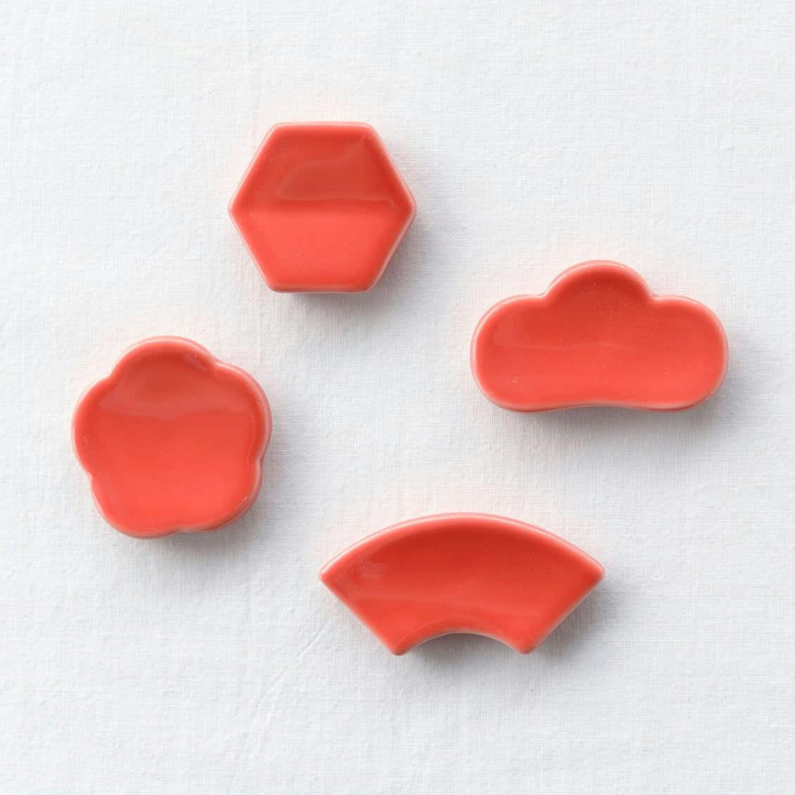 【取り扱い終了】クラスカ/ドーの箸置き(赤)の商品写真