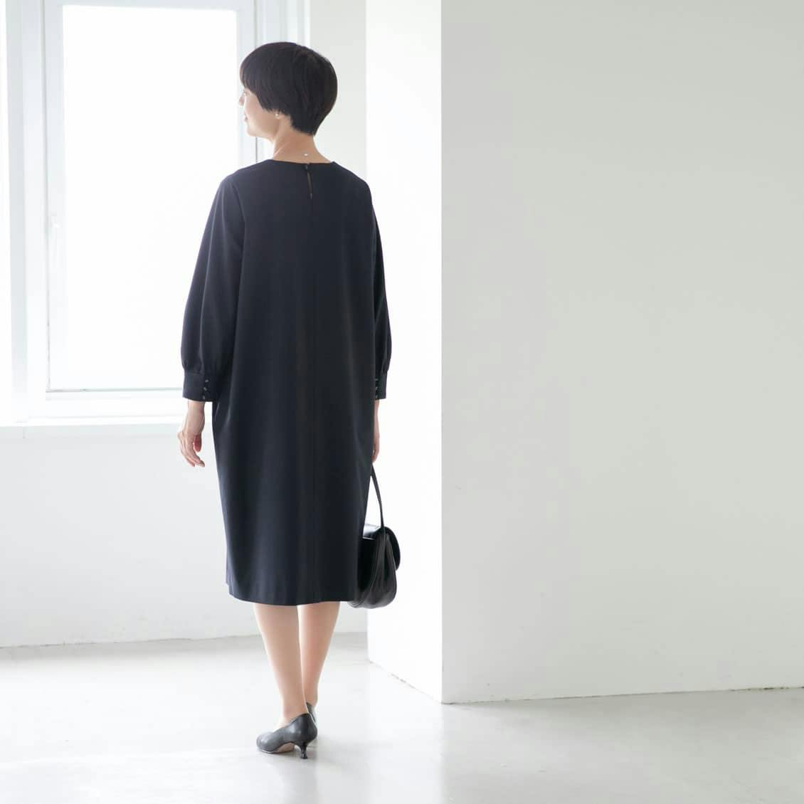 大切な日もわたしらしく フォーマルワンピース コクーン Atelier Naruse Kurashi Trips Publishing 北欧 暮らしの道具店