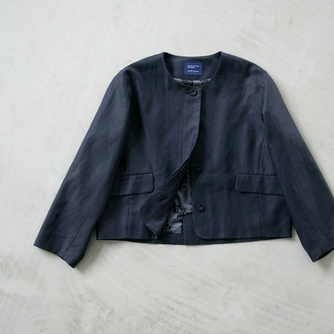 フォーマルワンピースに合うジャケット Atelier Naruse Kurashi Trips Publishing 北欧 暮らしの道具店