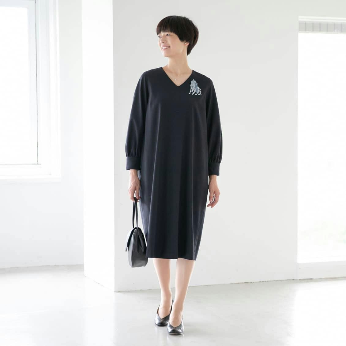 大切な日もわたしらしく フォーマルワンピース コクーン Atelier Naruse Kurashi Trips Publishing 北欧 暮らしの道具店