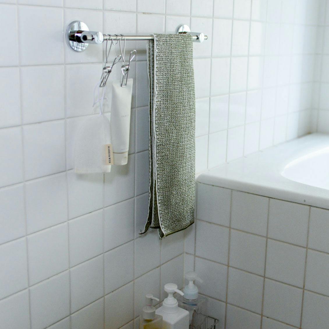 「私をゆるめるバスタイム」ボディタオル / かため（麻）の商品写真