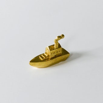 穀雨 / 真鍮のオブジェ / 旅往く船の商品写真