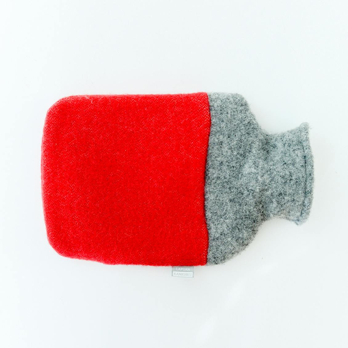 【取り扱い終了】LAPUAN KANKURIT/ラプアン・カンクリ/湯たんぽ/グレー×レッドの商品写真