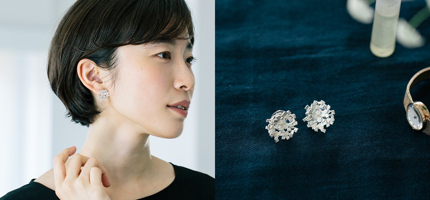 【海外 正規品】 nakagawa kumiko 北欧、暮らしの道具店 - イヤリング のピアス ピアス