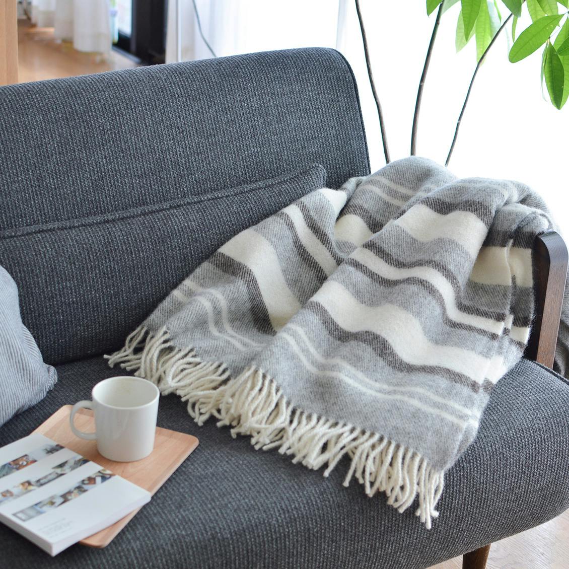 セール】Silkeborg / シルケボー / ブランケット - 北欧、暮らしの道具店