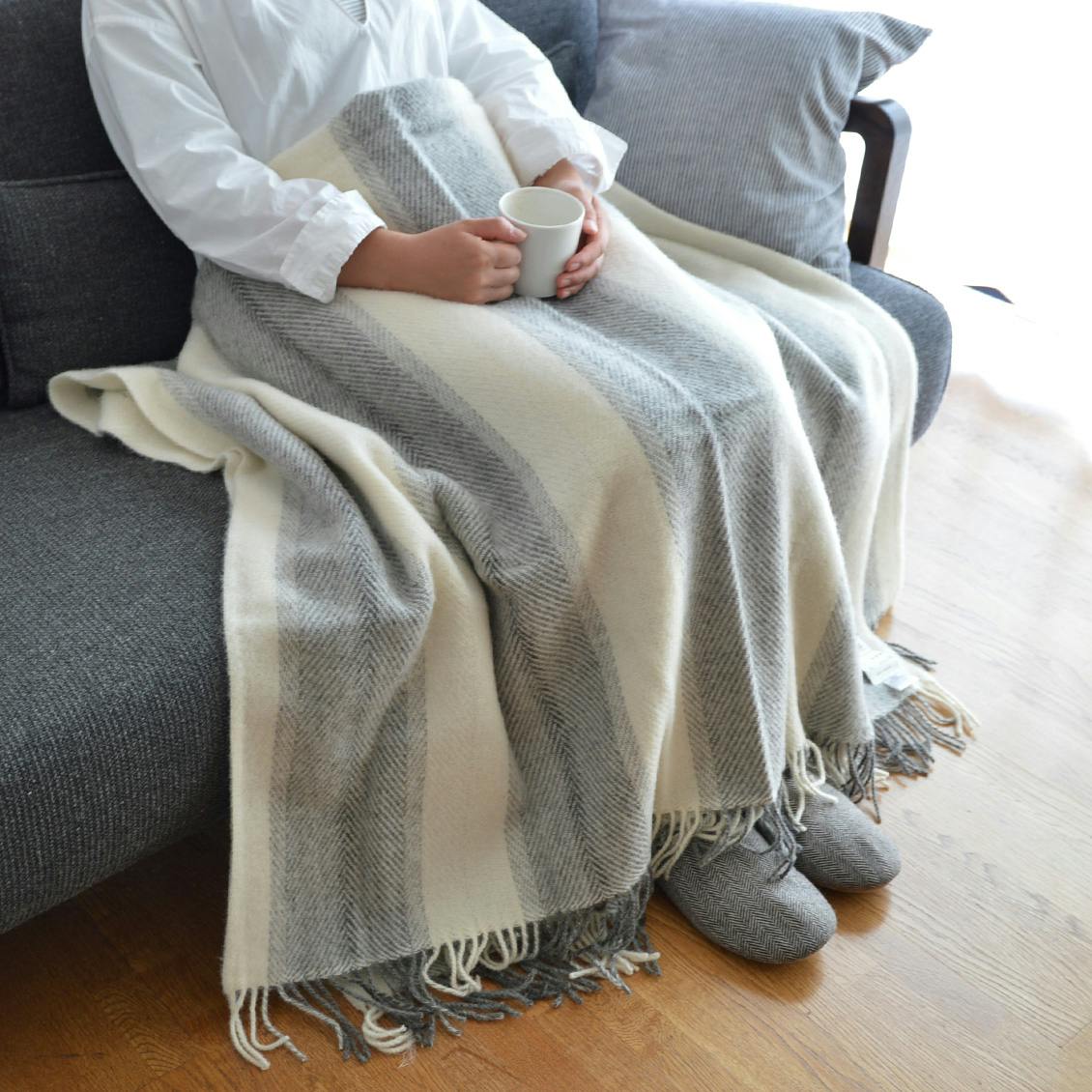 セール】Silkeborg / シルケボー / ブランケット - 北欧、暮らしの道具店