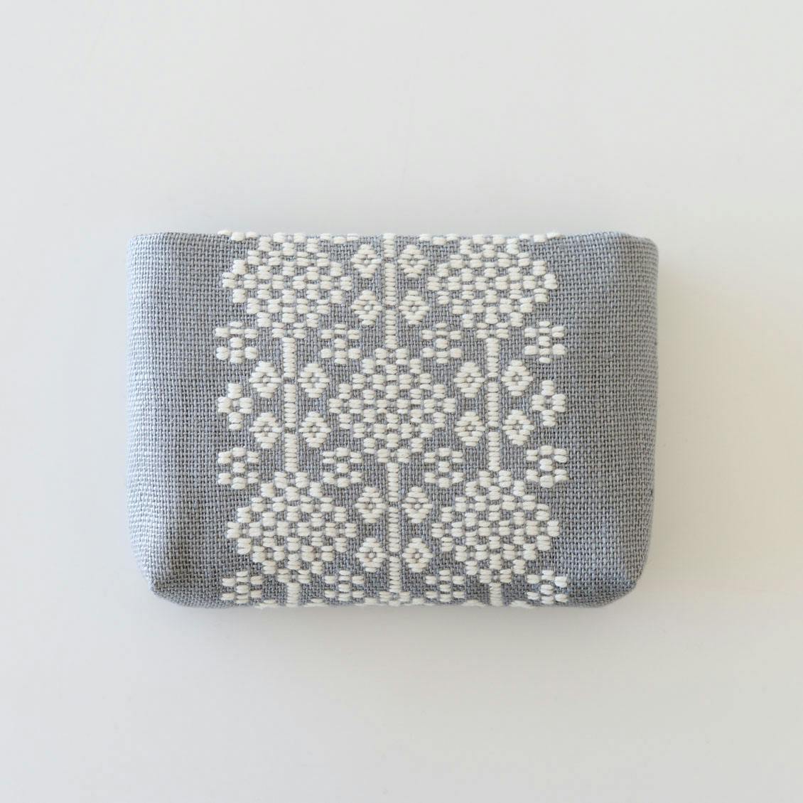 こぎん刺しミニポーチ 北欧 暮らしの道具店