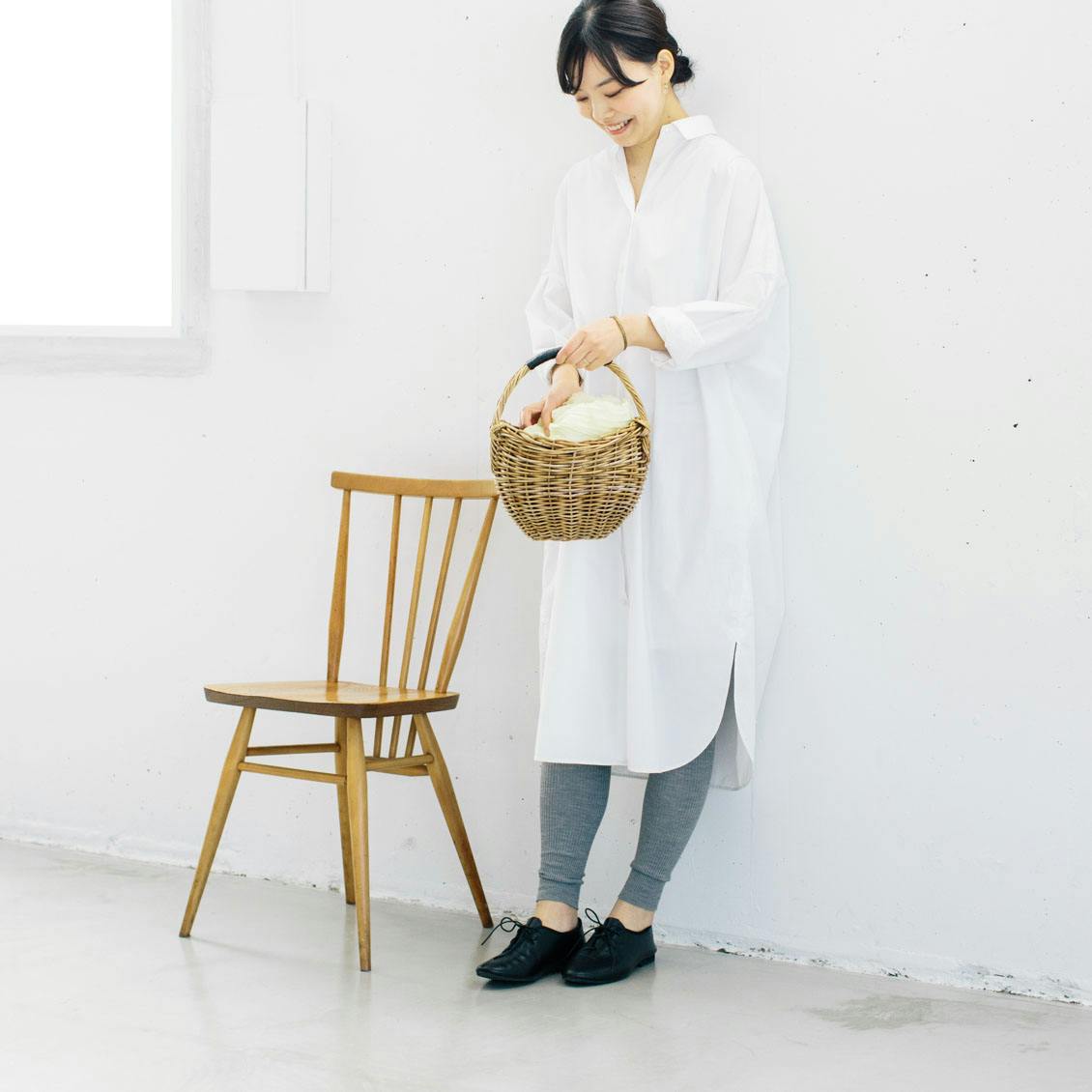 DRESS HERSELF / シルクリブレギンス - 北欧、暮らしの道具店 DRESS HERSELF / シルクリブレギンス - 北欧、暮らしの道具店