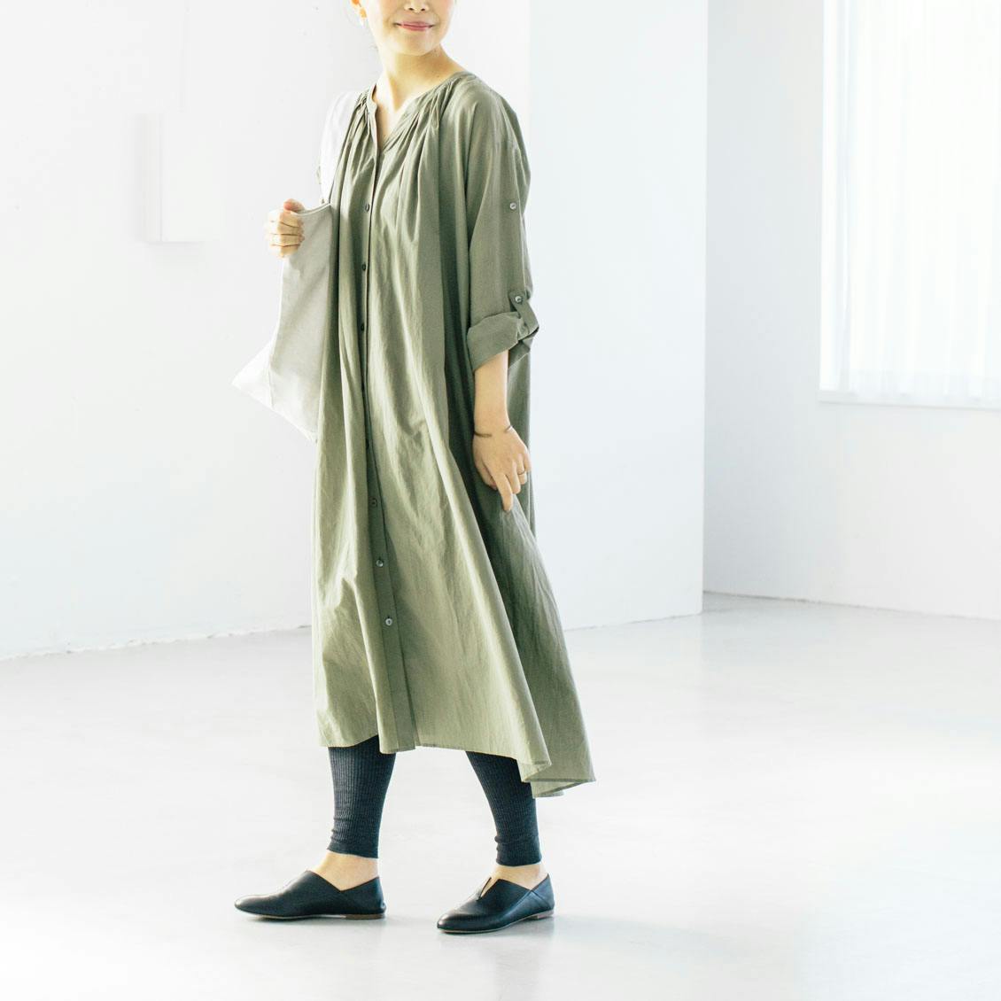 DRESS HERSELF シルクリブレギンス 3枚セット DRESS HERSELF / シルクリブレギンス - 北欧、暮らしの道具店
