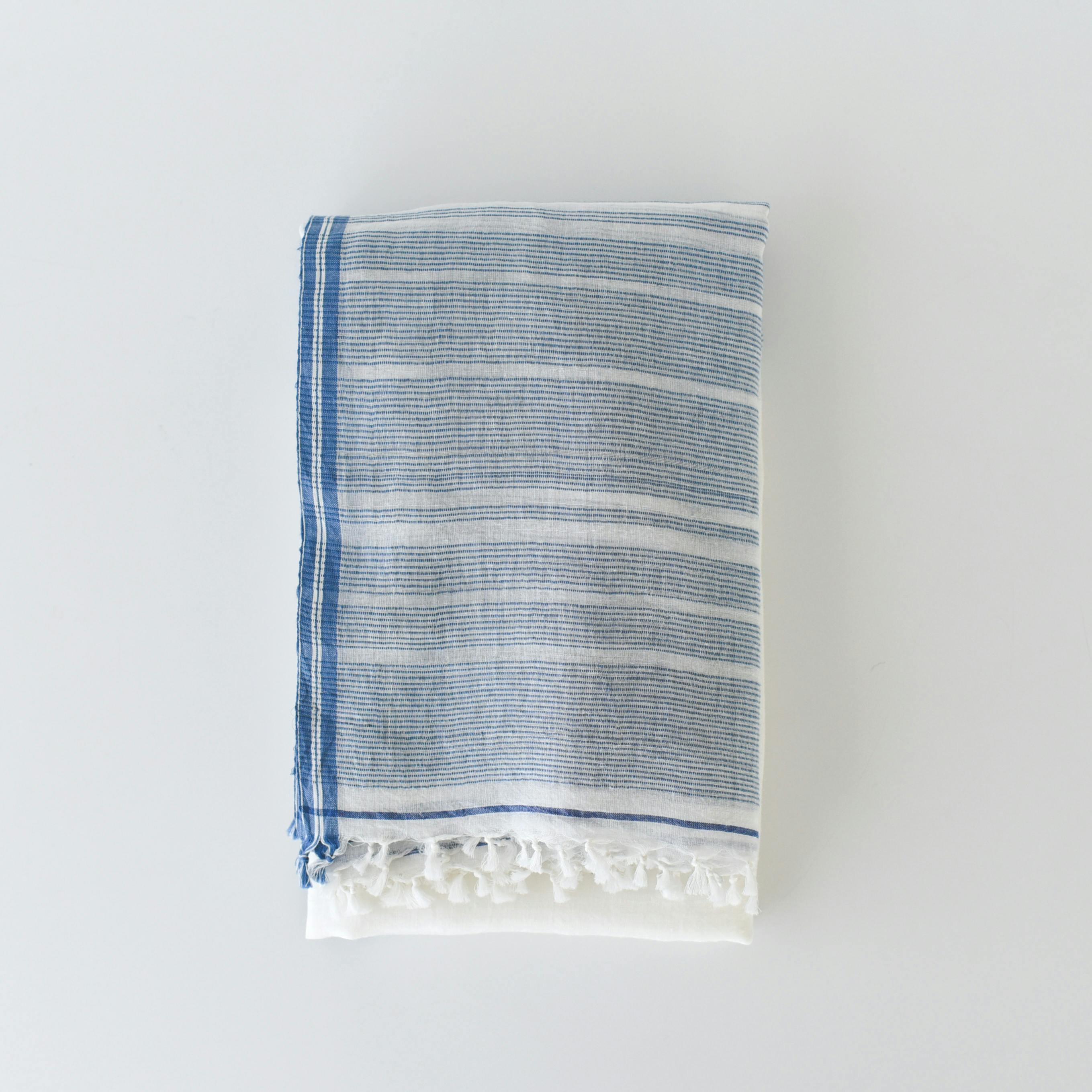 【今季終了】MOIS MONT / モワモン / ストール / ボーダー柄の商品写真