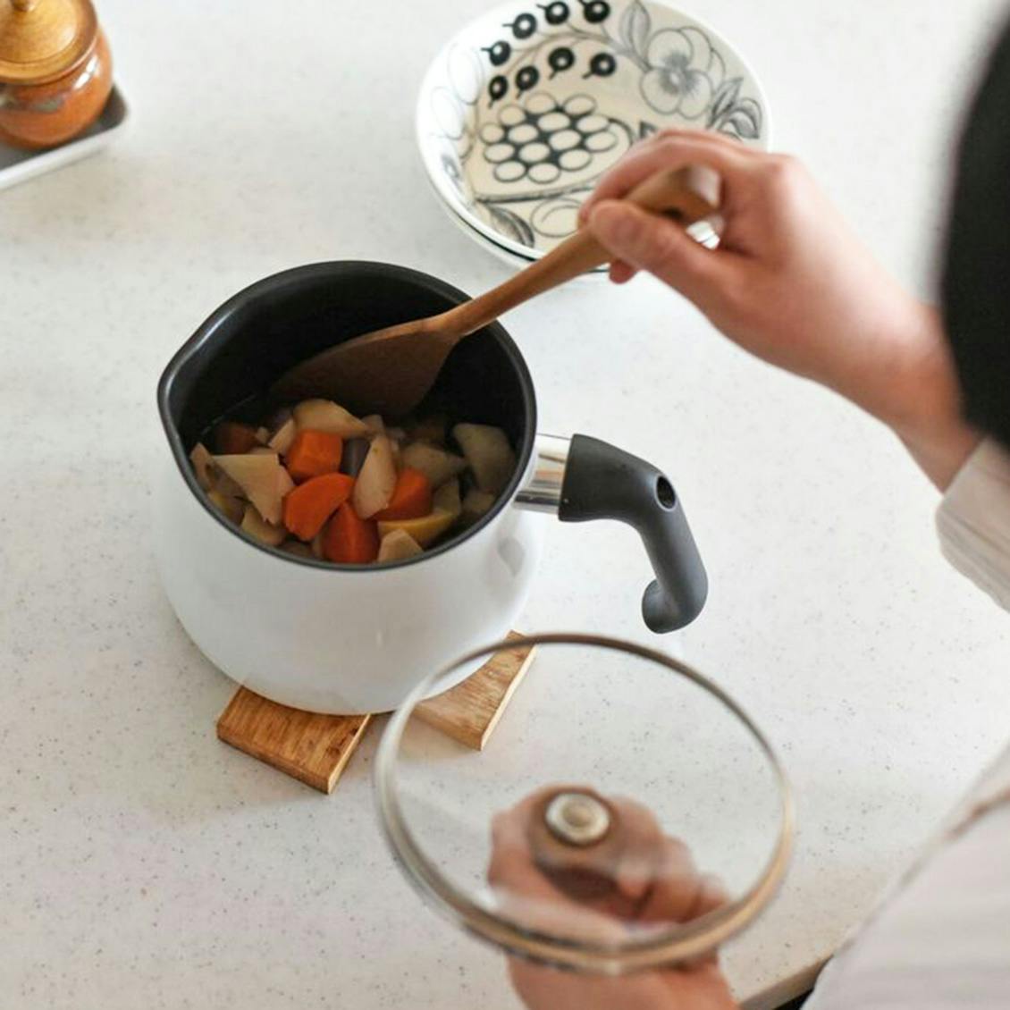 マルチポット 鍋 To May Dolce ホワイト 北欧 暮らしの道具店