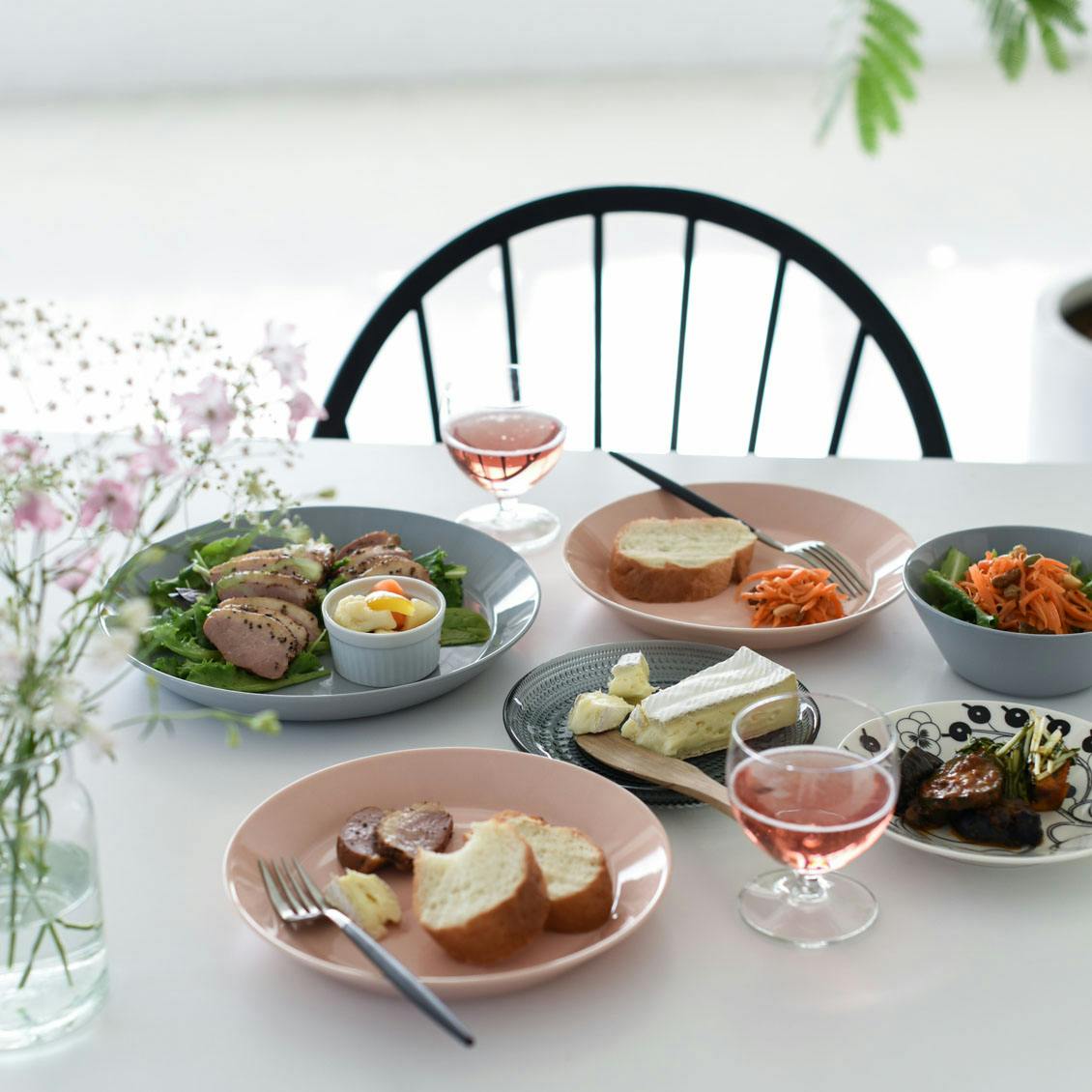 Iittala Teema ティーマ プレート ホワイト 21cm 北欧 暮らしの道具店