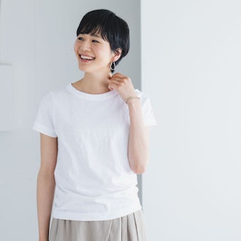 Permanent Age / パーマネントエイジ / コットン天竺Tシャツ（ホワイト）の商品写真
