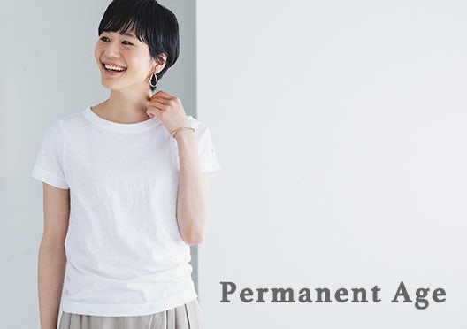 Permanent Age / コットン天竺Tシャツの画像