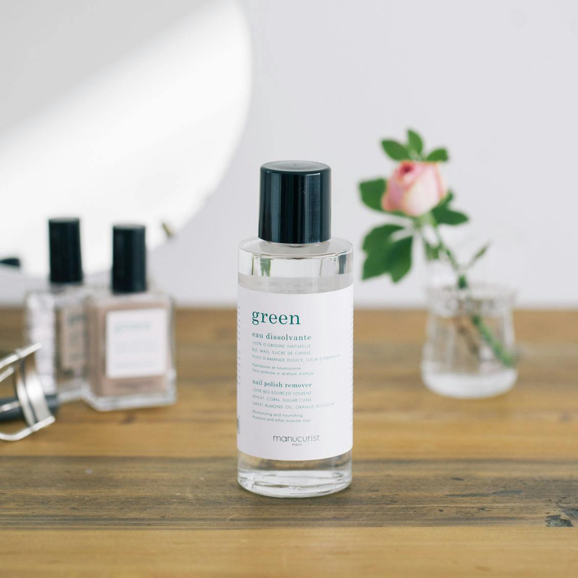 manucurist green / ナチュラルネイルリムーバー - 北欧、暮らしの道具店