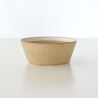yumiko iihoshi porcelain × 木村硝子店 / dishes / ボウル（径12.5cm）/ サンドベージュの商品写真