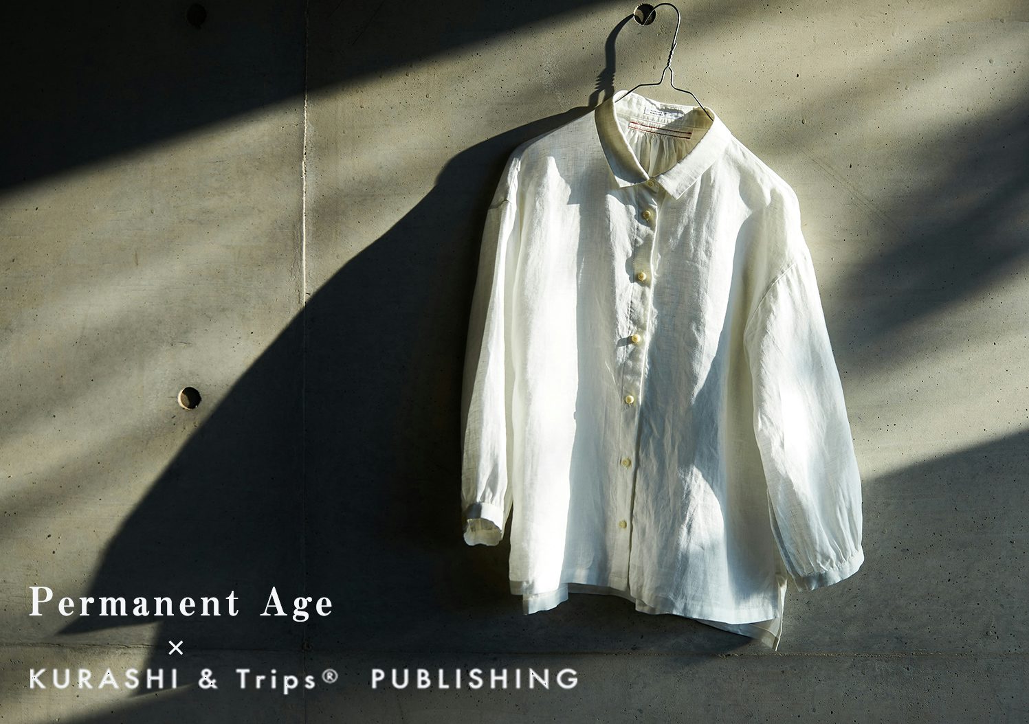 KURASHI&Trips PUBLISHING / Permanent Ageとつくった大人のリネンブラウスの画像