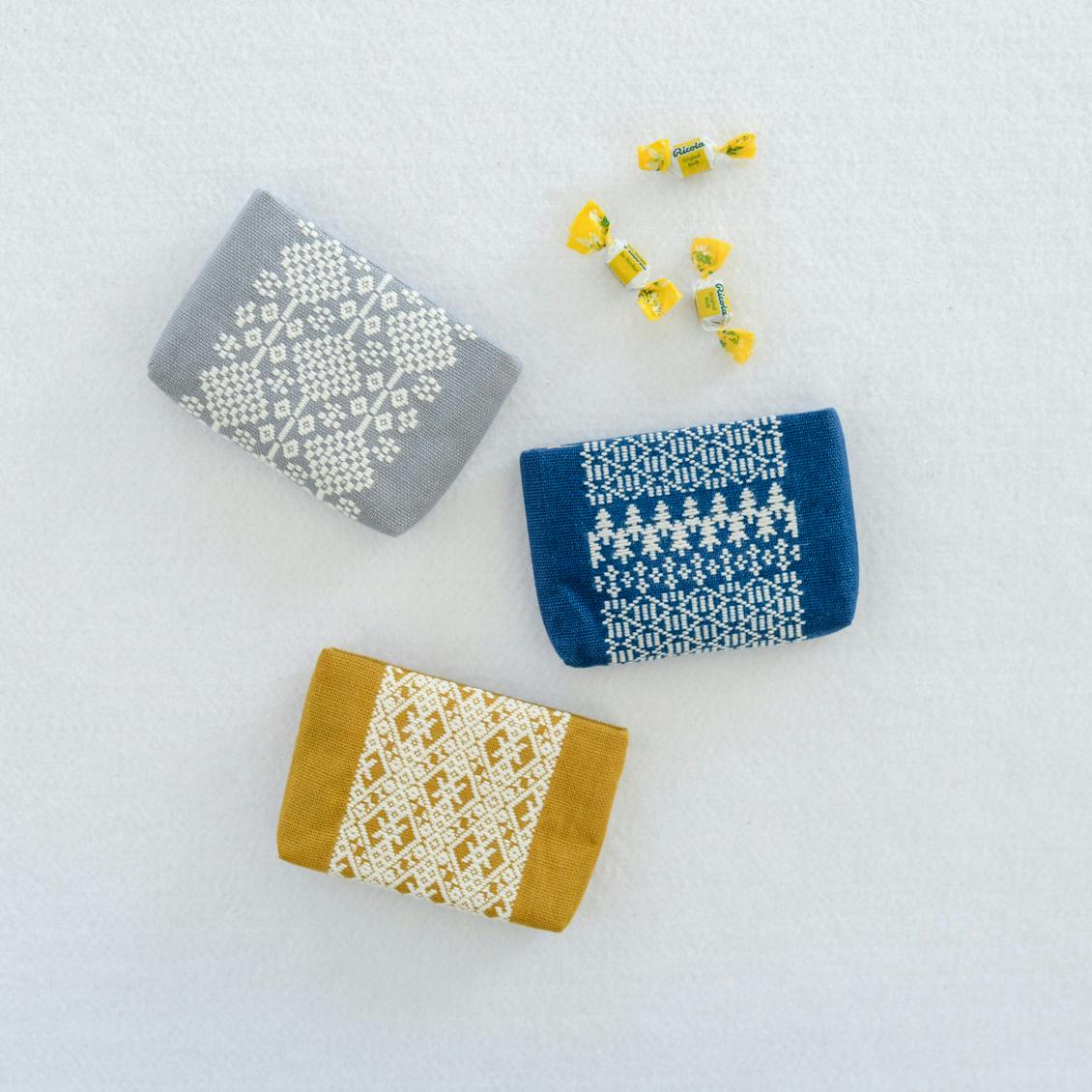 母の日限定ギフト こぎん刺しミニポーチ 北欧 暮らしの道具店