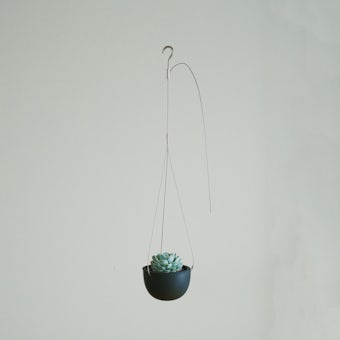 KINTO プラントポット / 植木鉢（4号鉢） / ブラックの商品写真