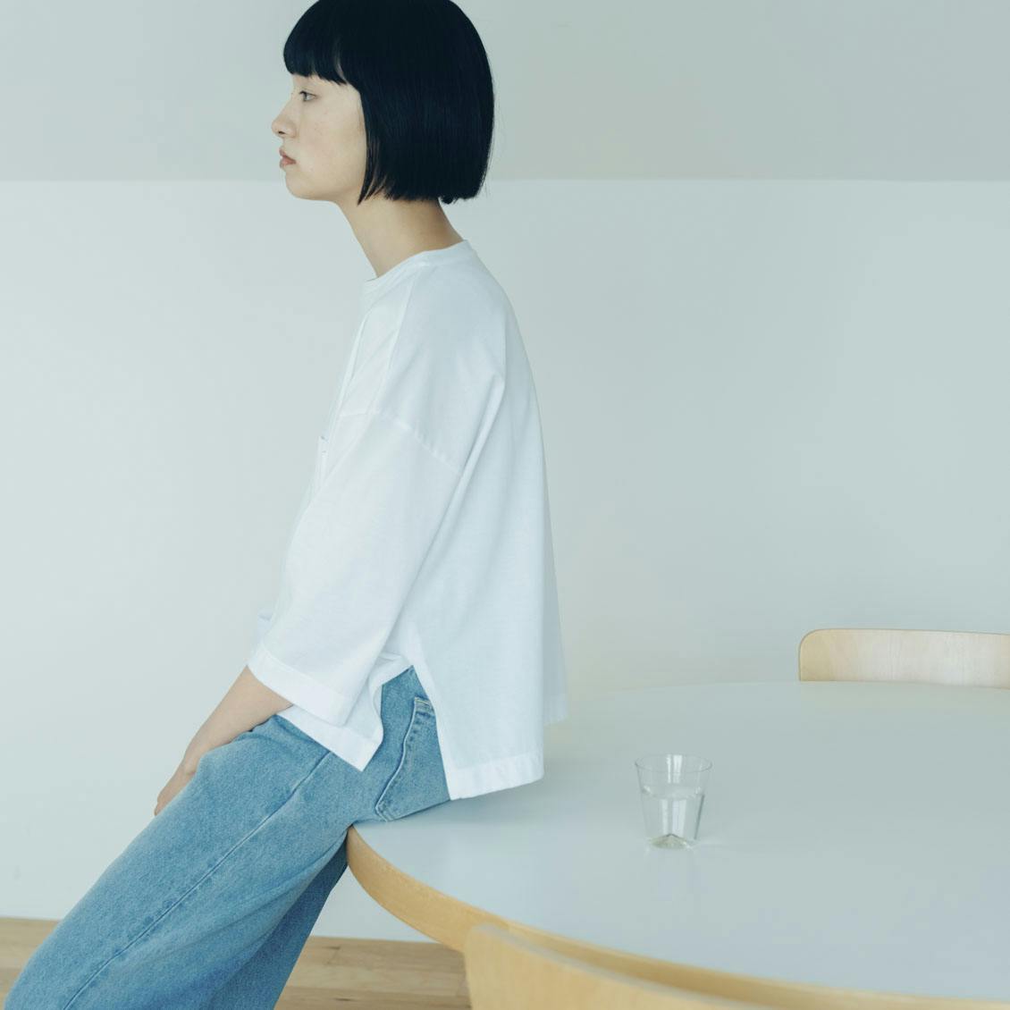 DRESS HERSELF / シルクリブインナー - 北欧、暮らしの道具店