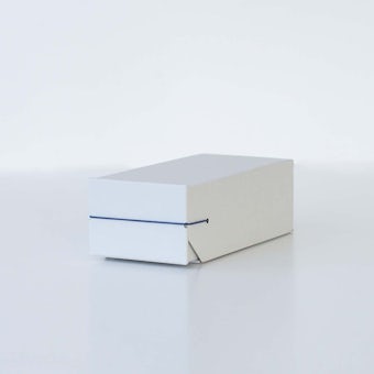 引き出し型のスリムなデスク収納ボックス / Sサイズ / ブルーの商品写真