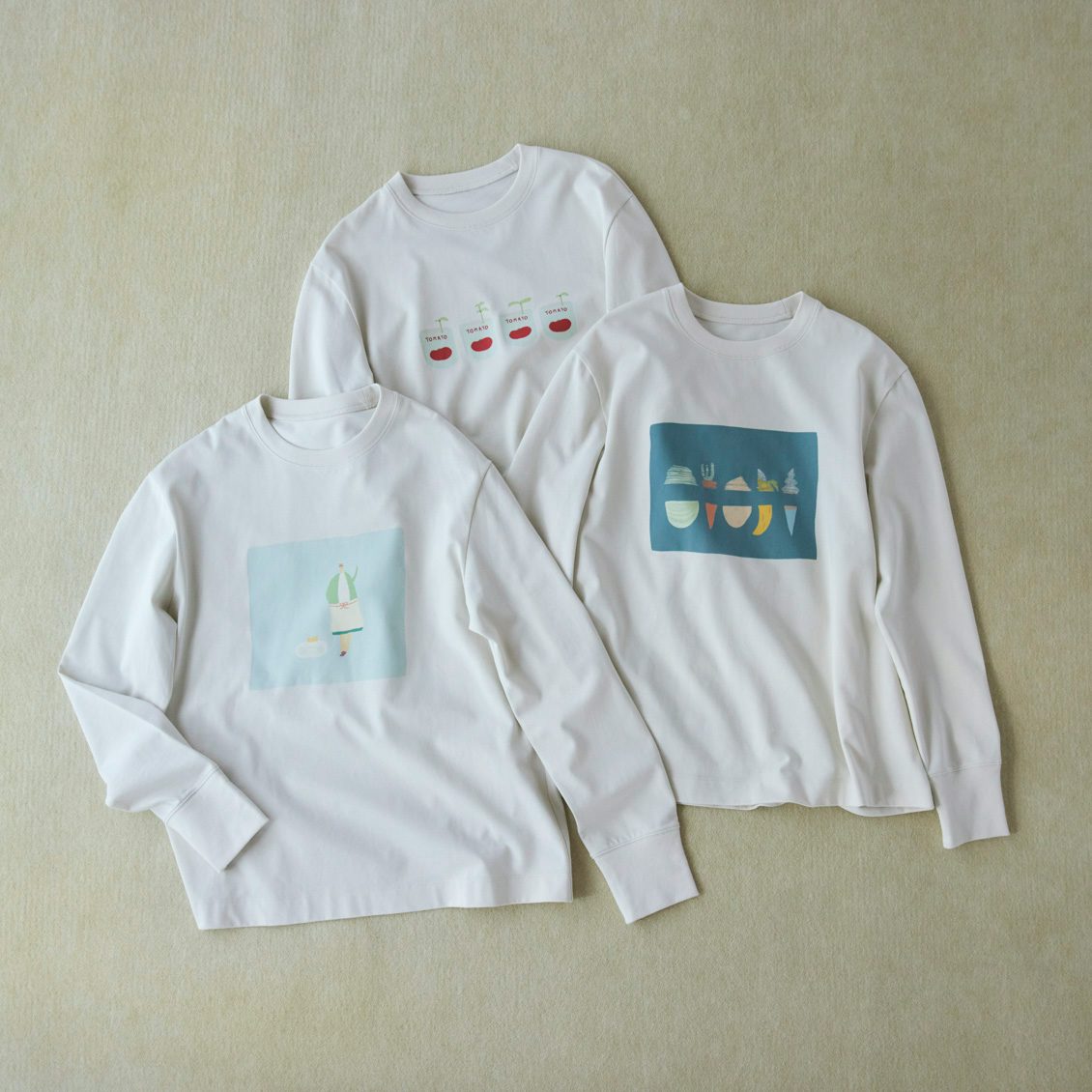 ひとりごとエプロン ロングtシャツ 北欧 暮らしの道具店 ひとりごとエプロン ロングtシャツ 北欧 暮らしの道具店