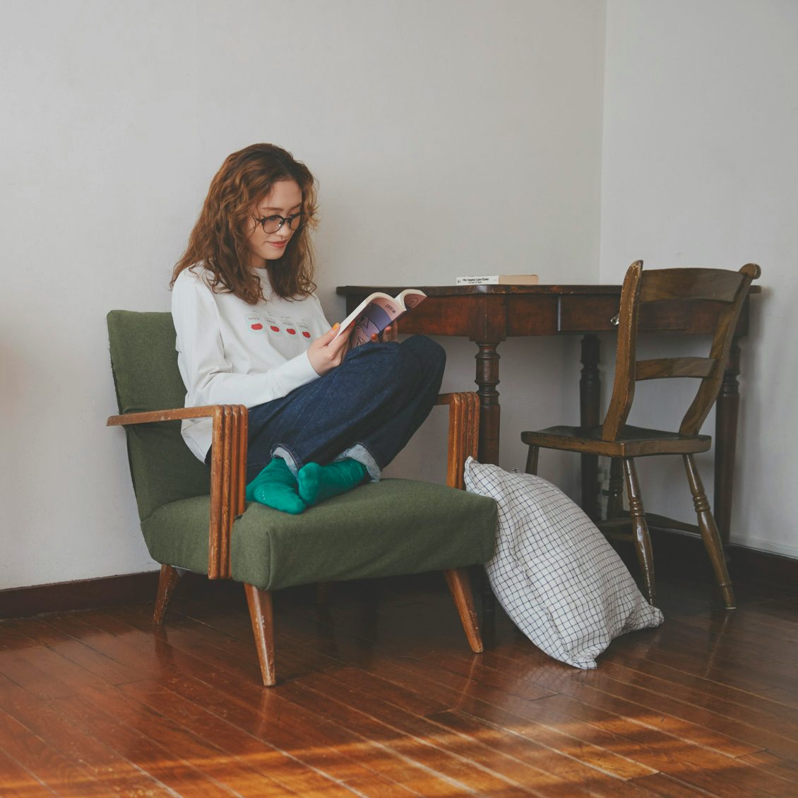 ひとりごとエプロン ロングtシャツ 北欧 暮らしの道具店 ひとりごとエプロン ロングtシャツ 北欧 暮らしの道具店