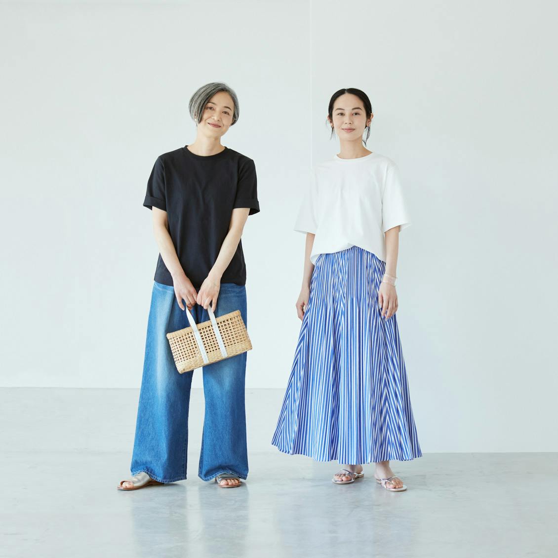 大人に似合うワケがある」一枚で品よく決まるクルーネックT