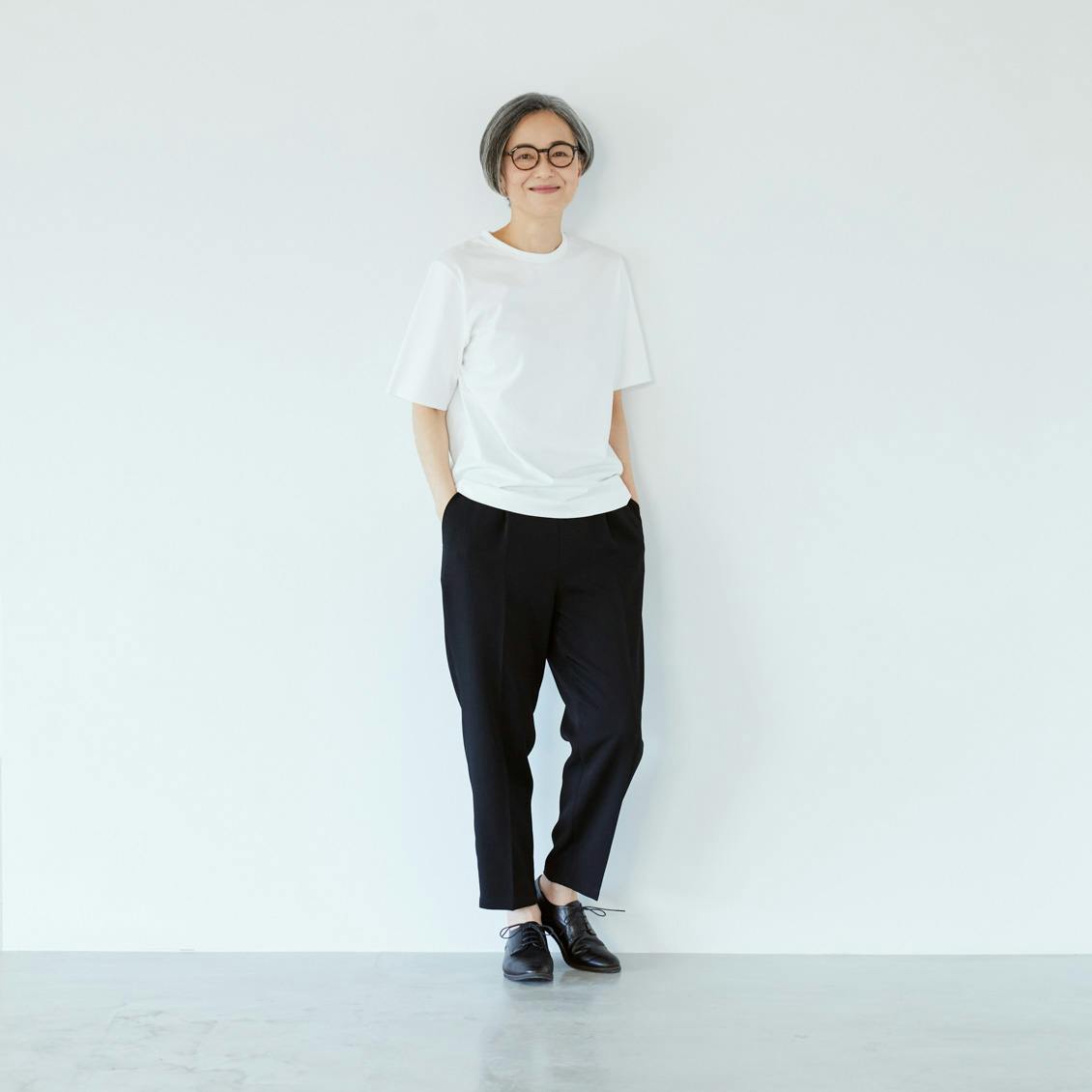 北欧、暮らしの道具店　VネックTシャツ ブラック、チャコール、オフホワイト　3色 楽天市場】スリードッツ Tシャツ Vネック 半袖 Three Dots