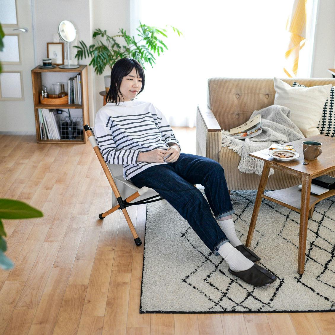 HangOut/ハングアウト ポール・ローチェア　1脚　オリーブ 送料無料】Hang Out Pole Low Chair ハングアウト ポール