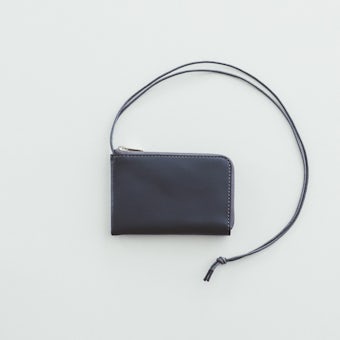 NORMALLY / L字ミニ財布（ストラップ付き） / グレーの商品写真