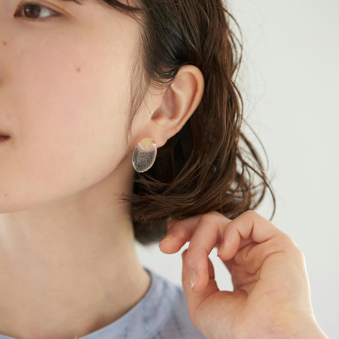 HARIO / Lampwork Factory / フォグ（ピアス・イヤリング