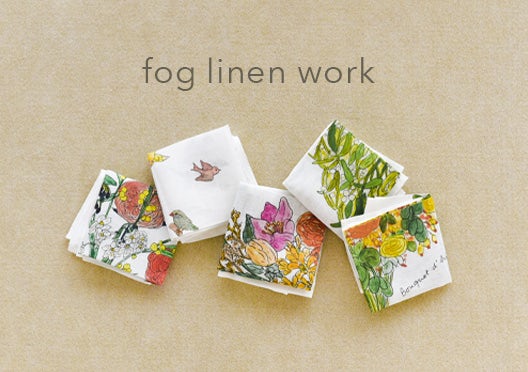 fog linen work / リネンハンカチの画像