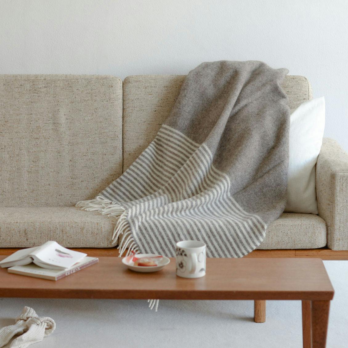 シルケボー　ブランケット Silkeborg / シルケボー / ウールブランケット - 北欧、暮らしの