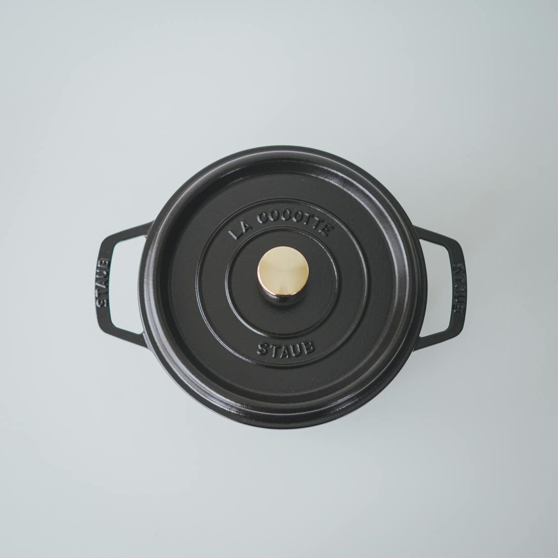 STAUB / ストウブ / ピコ・ココット / 22cm（ブラック、グレー