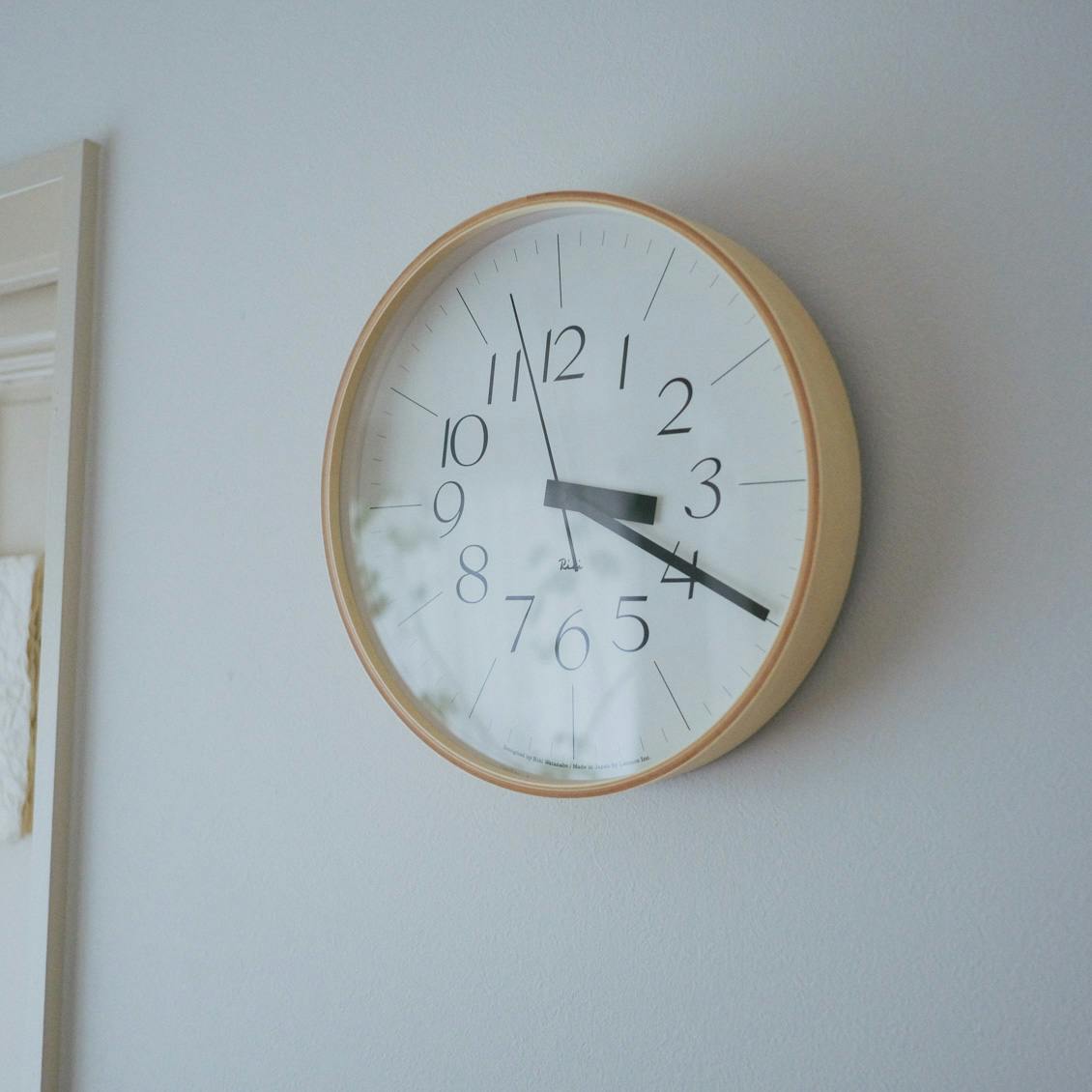 Lemnos / レムノス / RIKI CLOCK / 電波時計 / 30cm（太字・細字