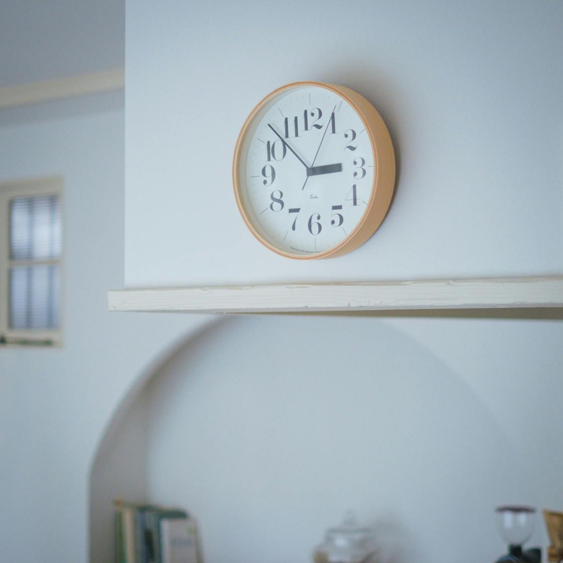 Lemnos / レムノス / RIKI CLOCK / 電波時計 / 25cm（太字・細字