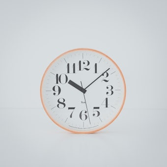 Lemnos / レムノス / RIKI CLOCK / 電波時計 / 25cm（太字）の商品写真