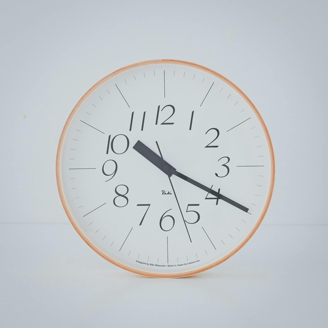 Lemnos / レムノス / RIKI CLOCK / 電波時計 / 30cm（細字）の商品写真