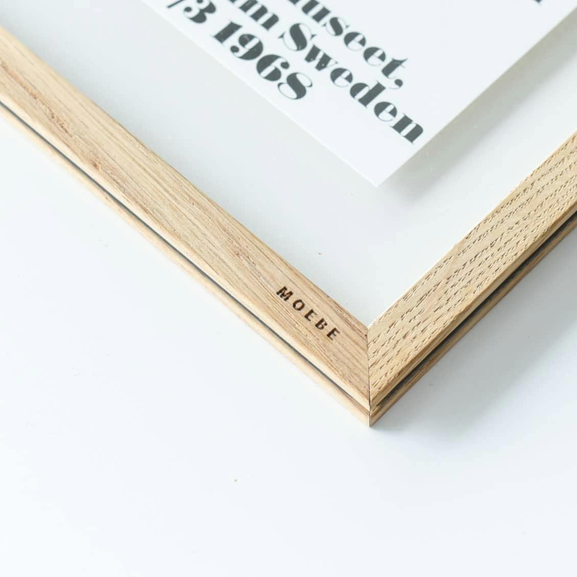 MOEBE（ムーベ）/ フレーム /A3（オーク） - 北欧、暮らしの道具店
