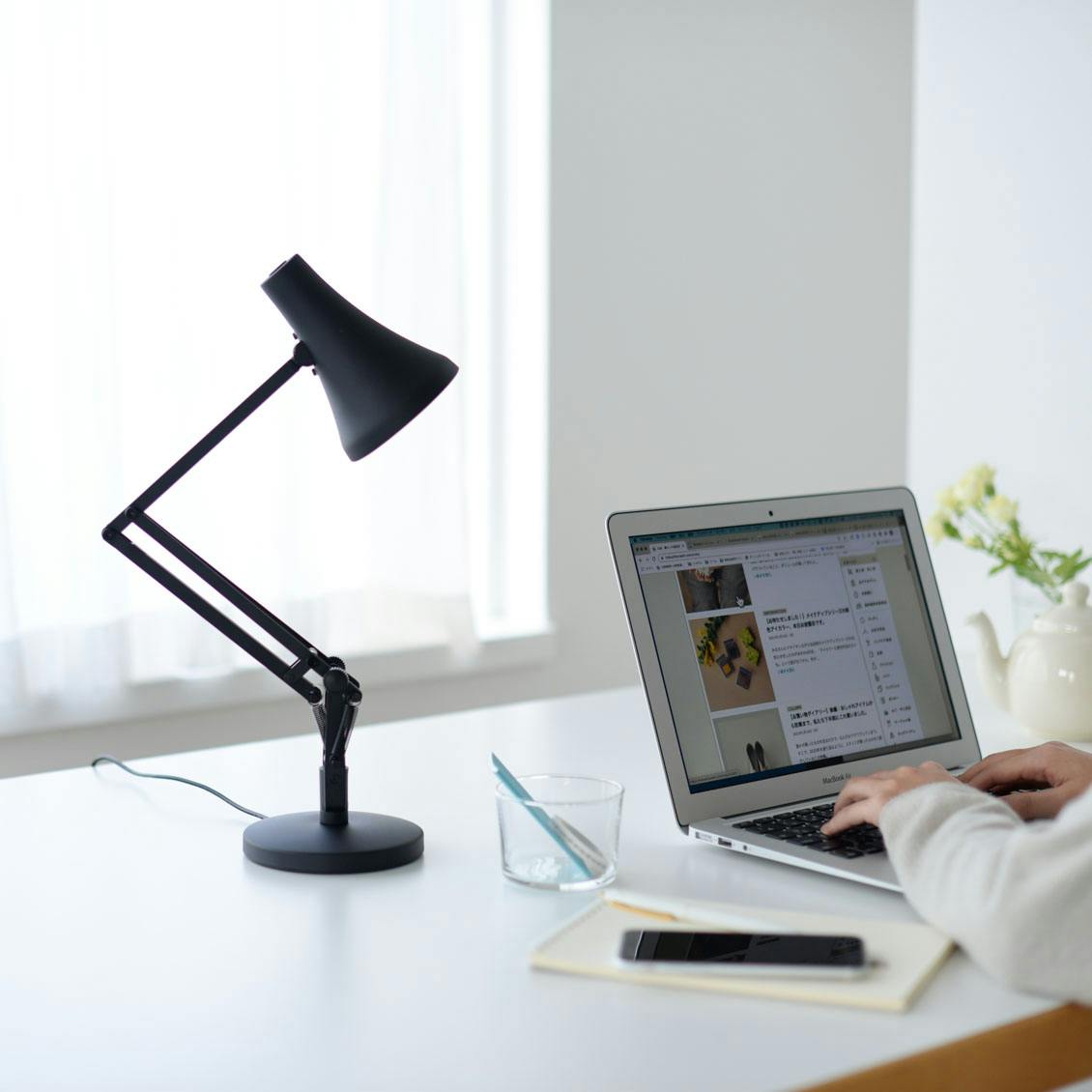 アングルポイズ 90 ミニミニ ウォームシルバー お取り寄せ】ANGLEPOISE (アングルポイズ) 90 Mini Mini (90