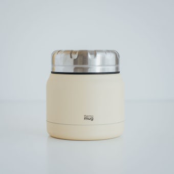 thermo mug /ミニタンク（アイボリー）の商品写真