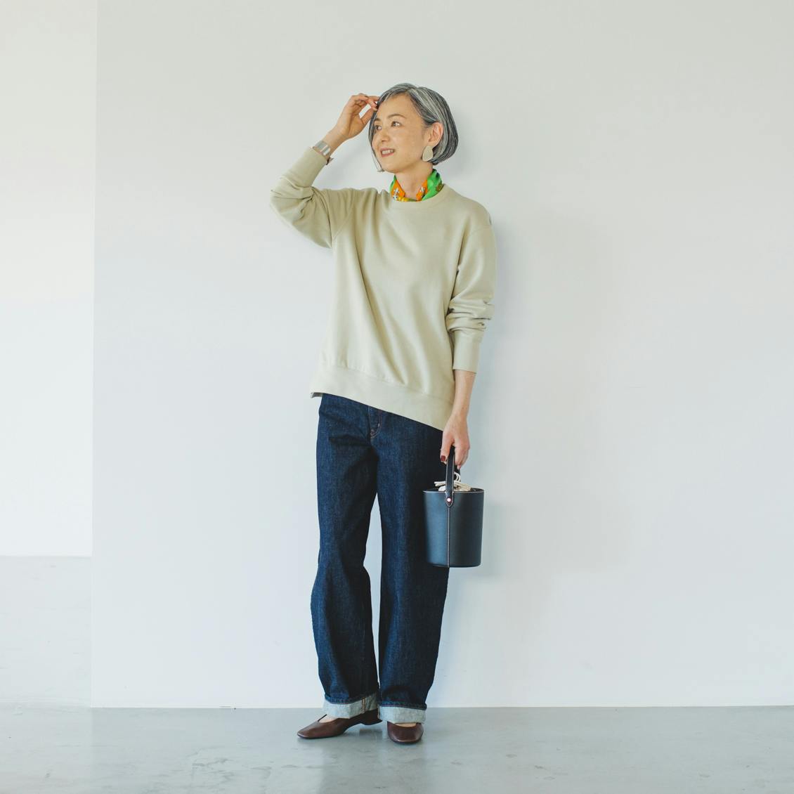 スッキリ着られる大人のスウェット - 北欧、暮らしの道具店