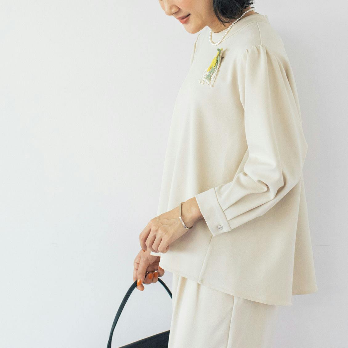 気軽に、きれい見え」ストレッチ素材の3wayセットアップ - 北欧