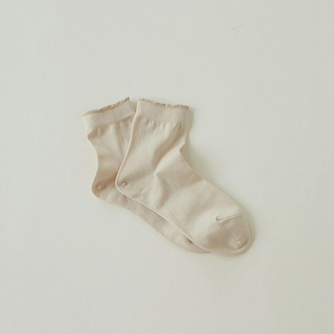 【取り扱い終了】足元15cmの景色をつくる靴下 / lady（アイボリー）の商品写真