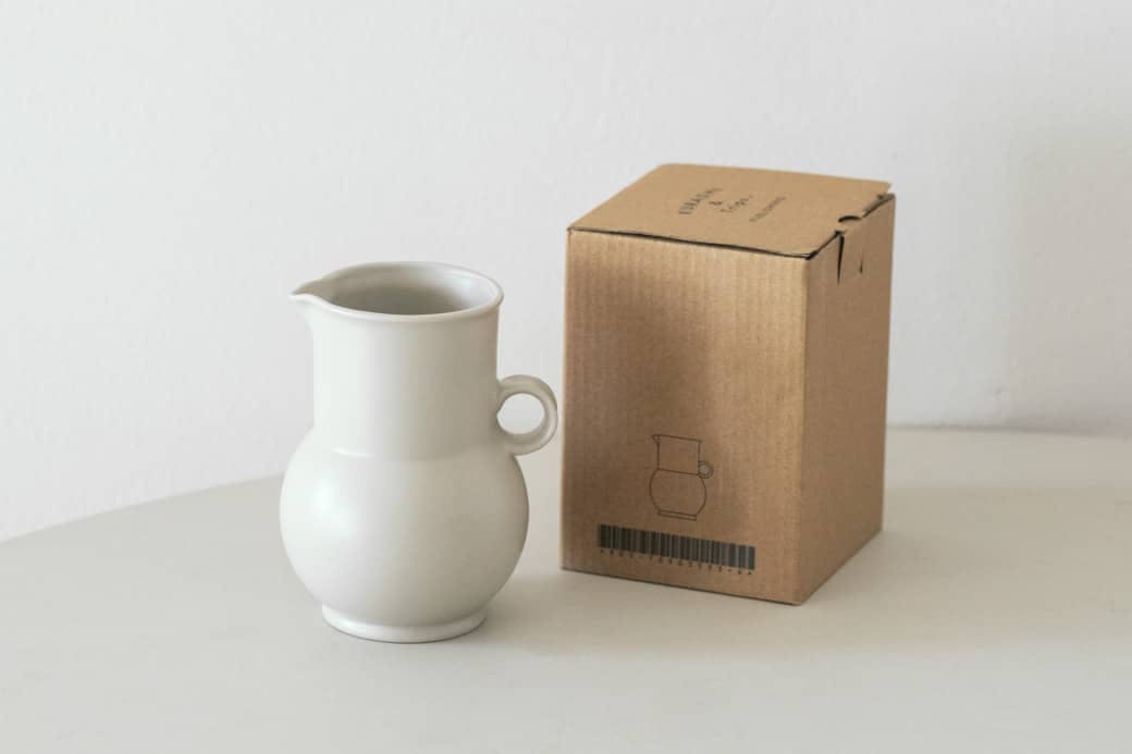 エミールテシエ　陶器　ピッチャー　置物　Ａ-576 ARABIA Kissa Pitcher KL-1（1.1L）アラビア キッサ ピッチャー